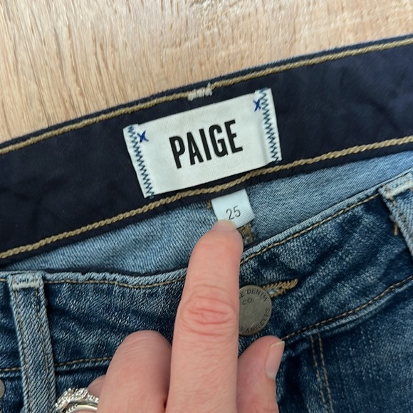 PAIGE | Jimmy Jimmy Skinny Jeans in Tiger Lilly - Picture 4 of 5